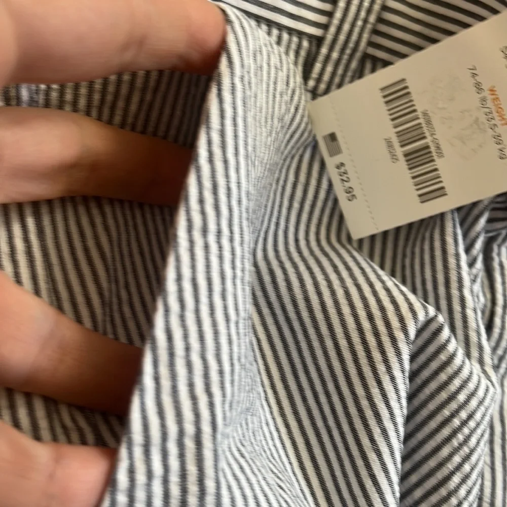 NWT Gymboree Dress Pant Size 10 Gray and white Striped